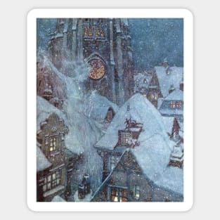 The Snow Queen by Edmund Dulac Sticker